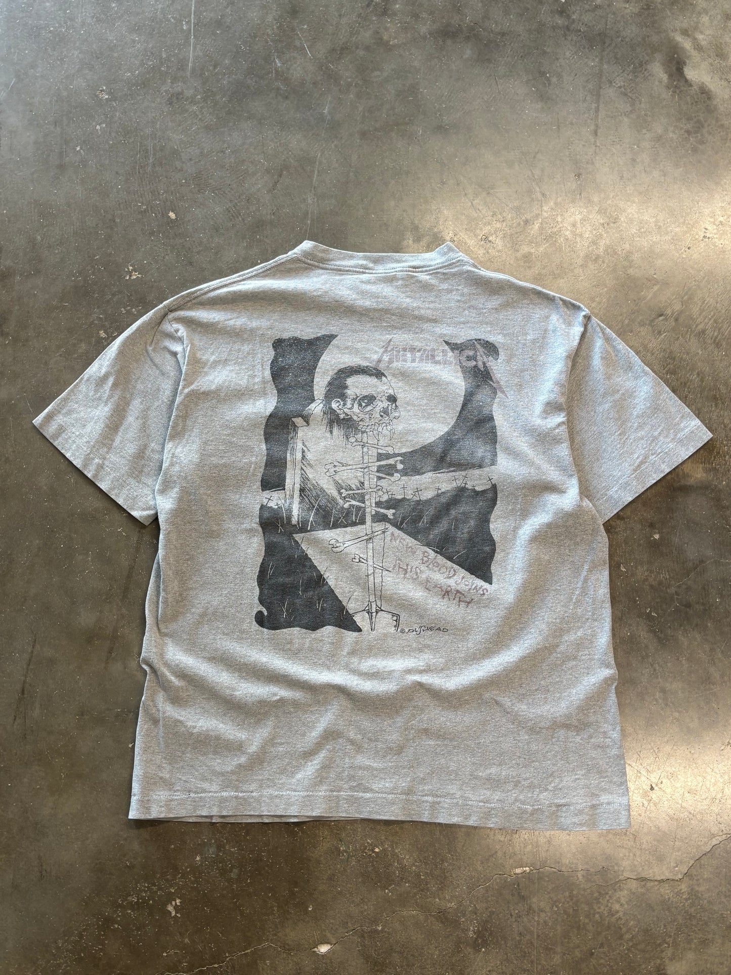 Vintage Metallica Pushead shirt size XL