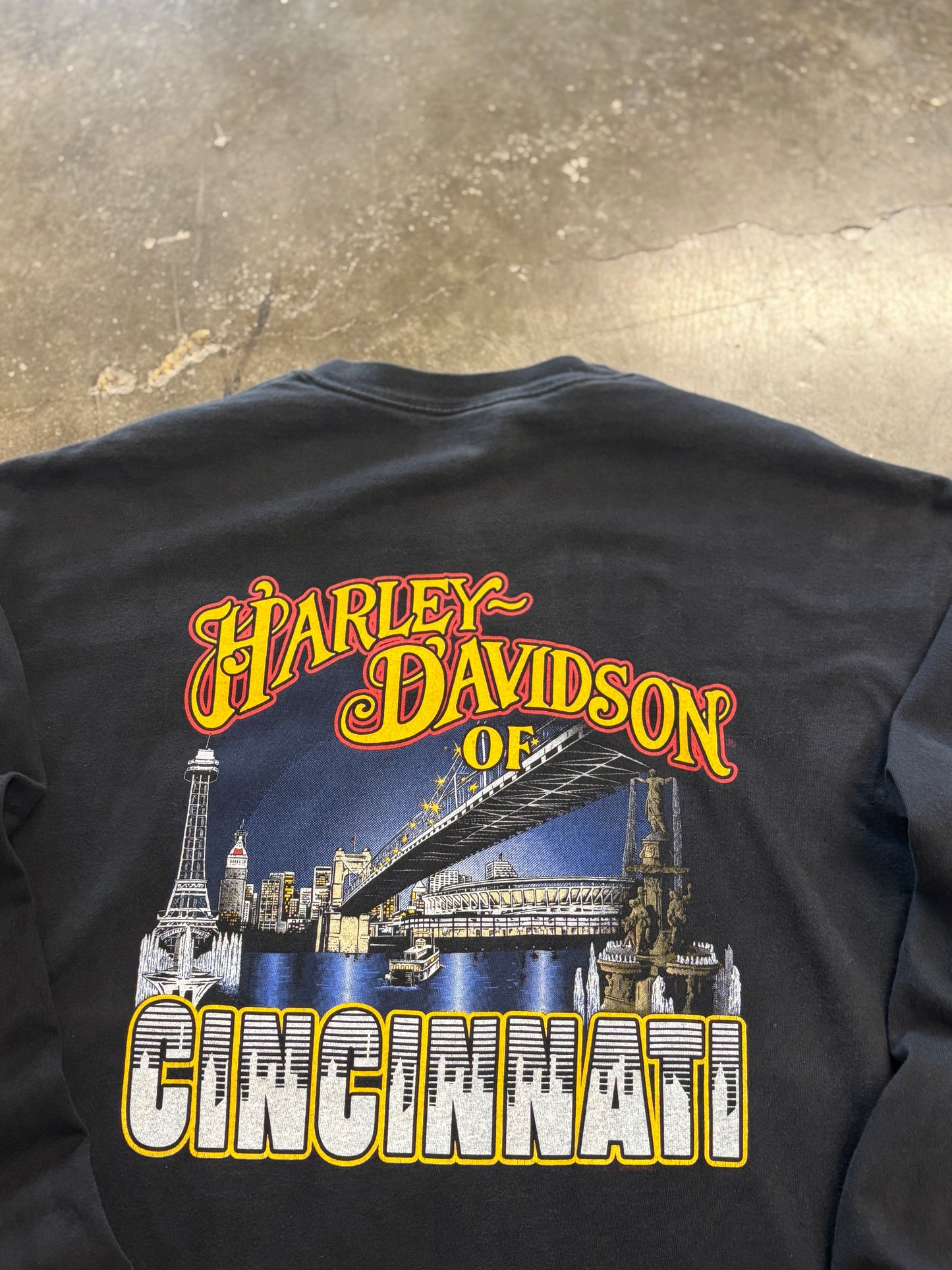 Vintage Harley Davidson Make some noise long sleeve size xl