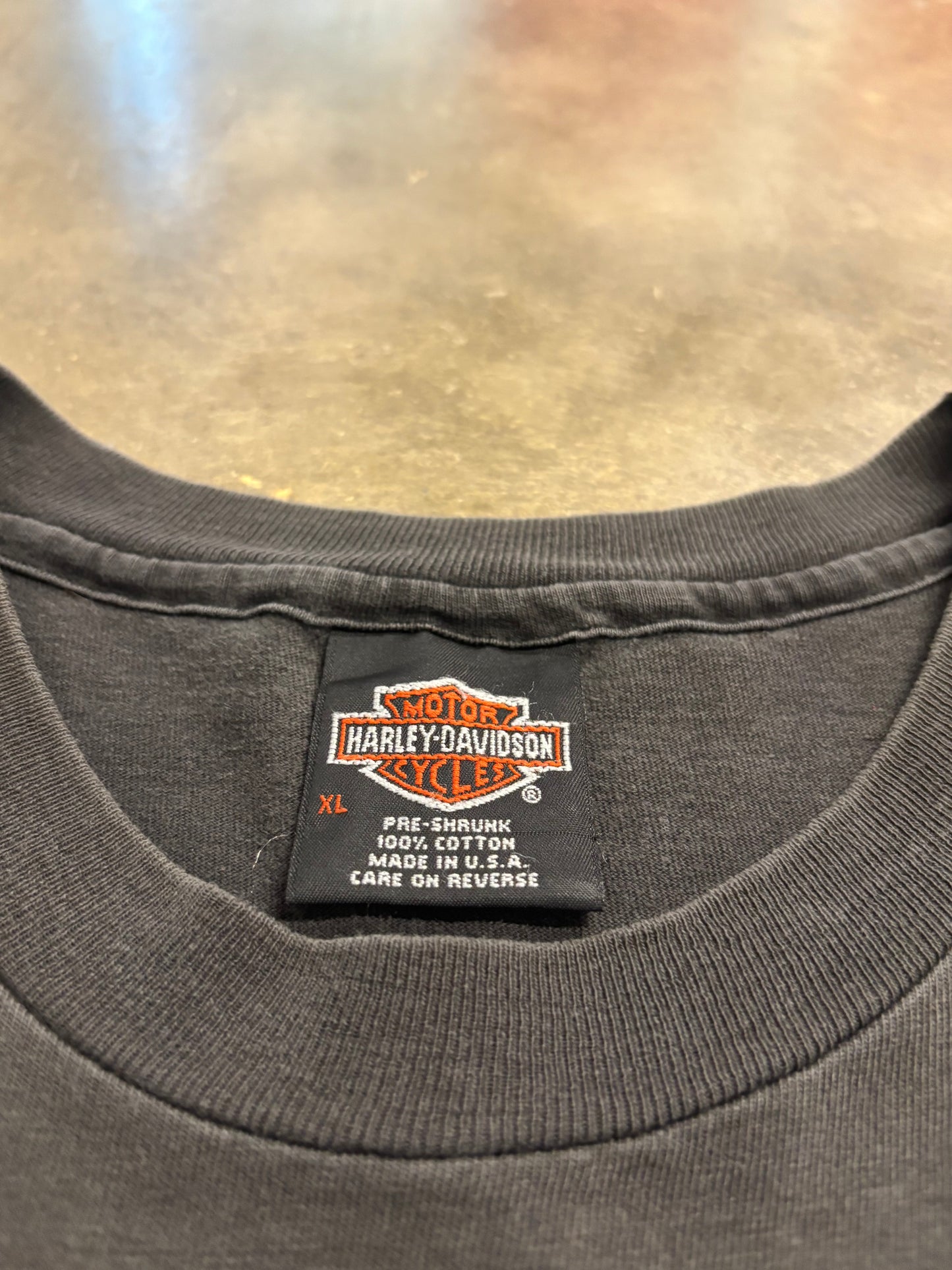 Vintage Harley Davidson Soaring Eagle AOP shirt size xl