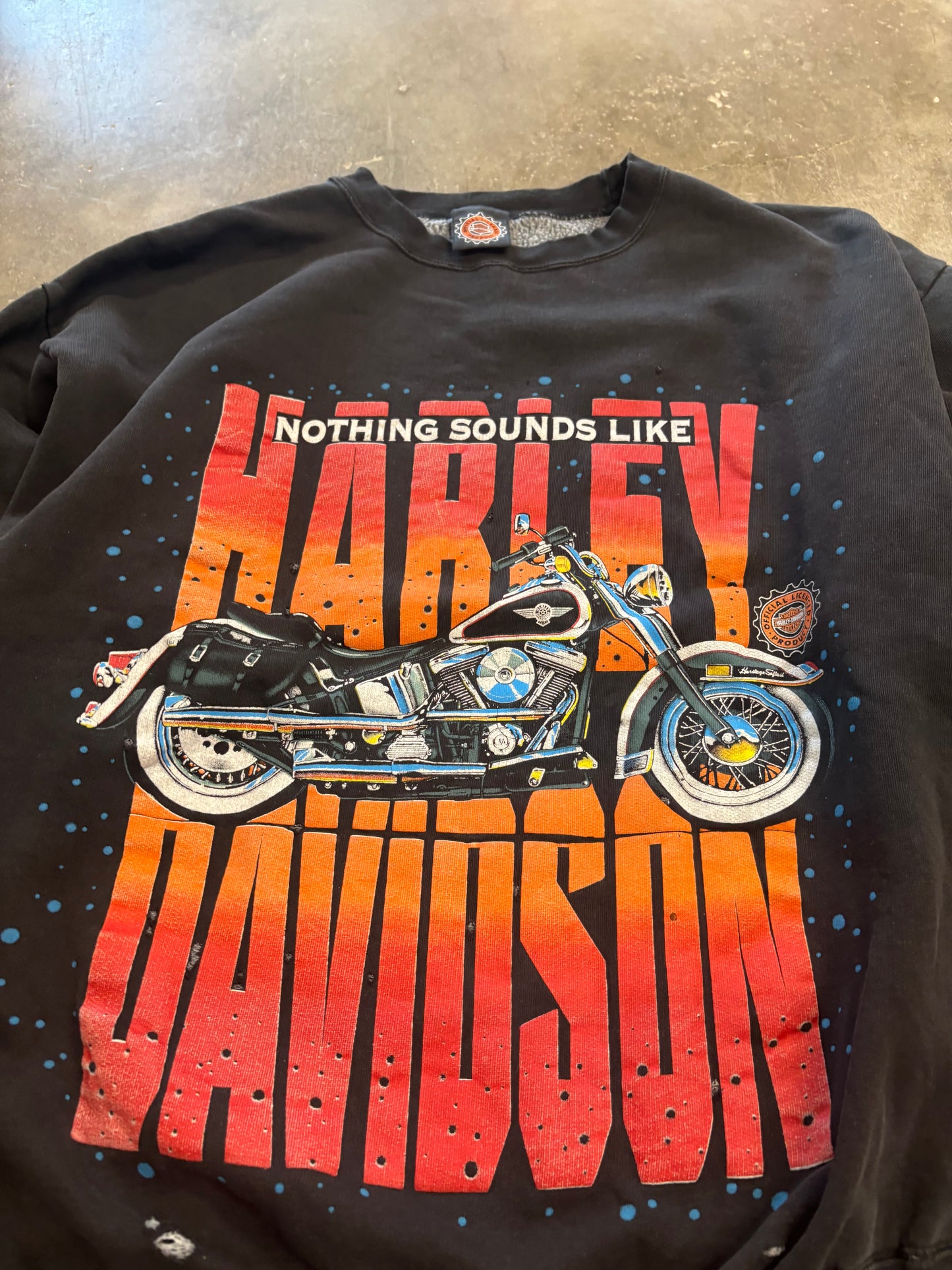 Vintage Harley Davidson nothing sounds sweatshirt size XL