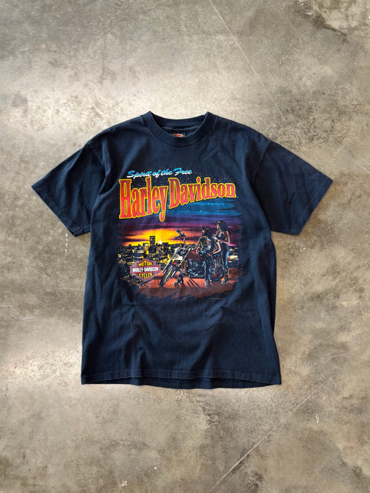 Vintage Harley Davidson Couple shirt size medium