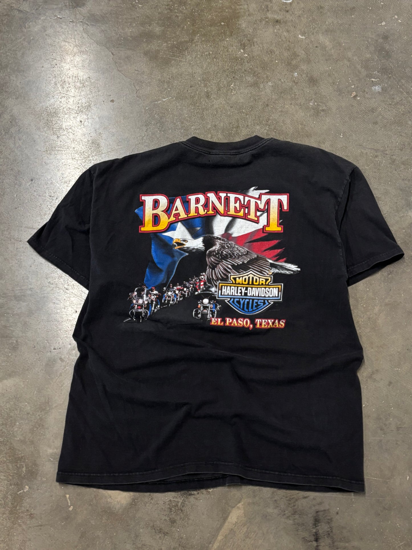 Vintage Harley Davidson rising flame shirt size xl