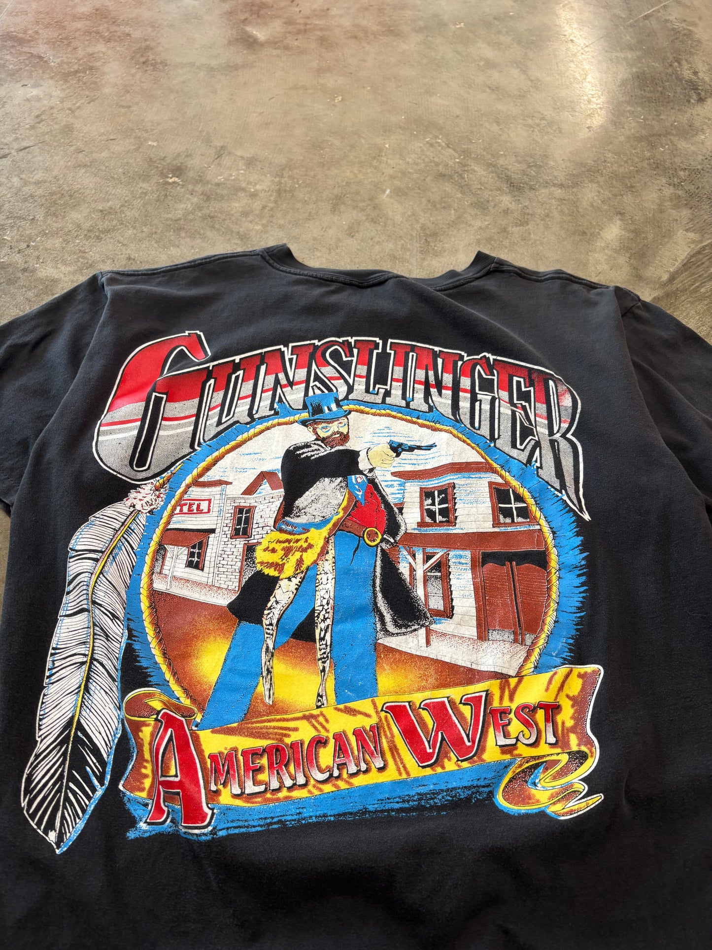 Vintage Gunslinger shirt size extra large
