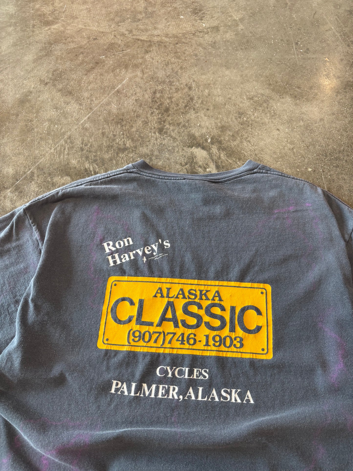 Vintage Thunder and Lightning Shovelhead shirt size extra large