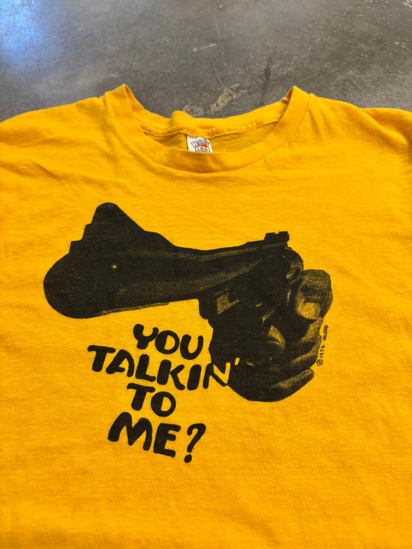 Vintage 1976 Taxi Driver Movie promo size large