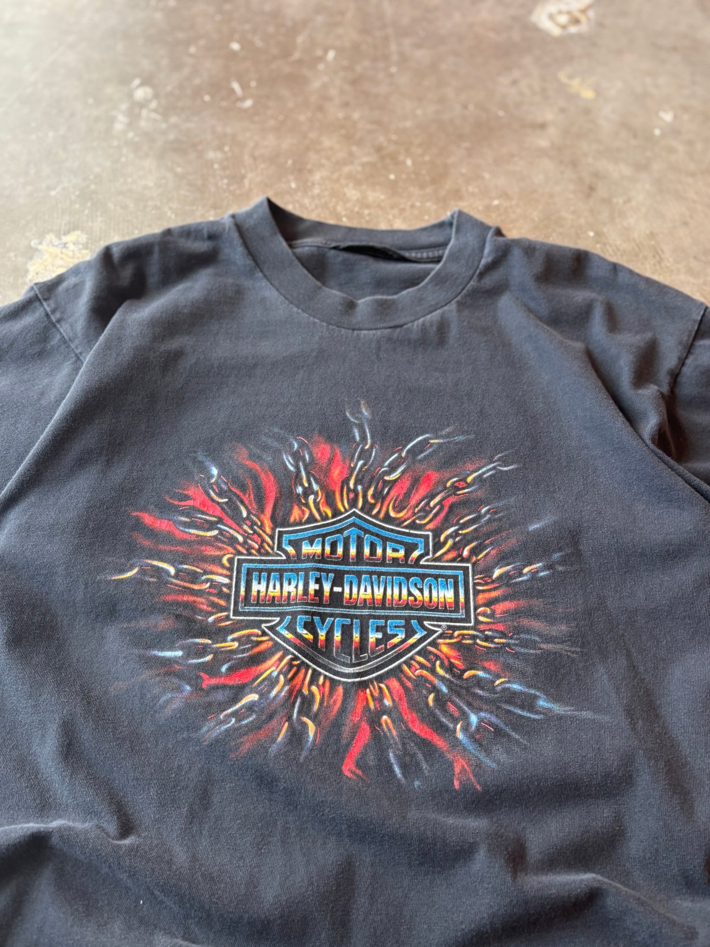 Vintage Harley Davidson chain gang shirt size large