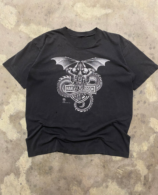 Vintage 80’s Harley Davidson Gargoyle shirt size extra large