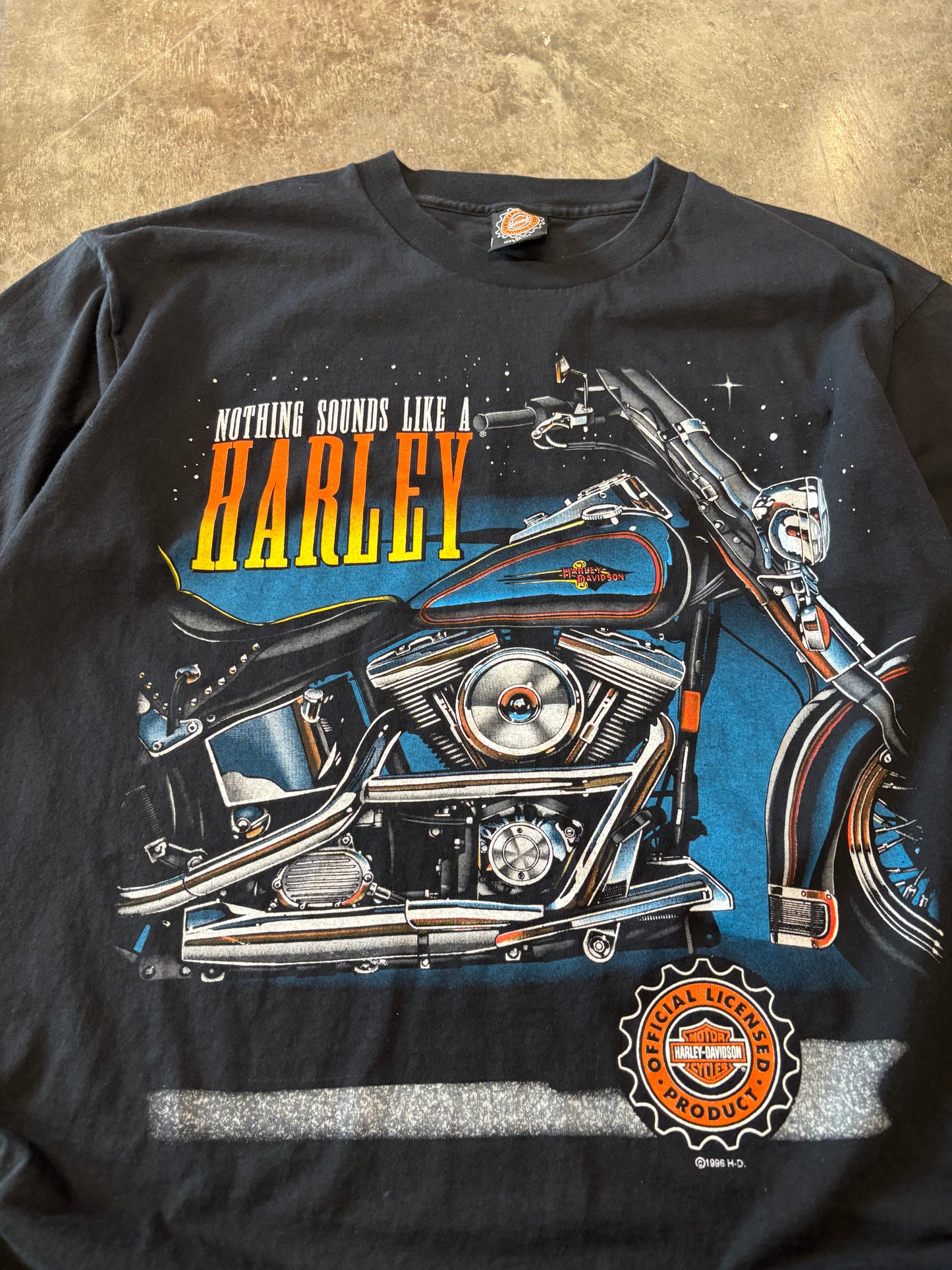 Vintage Nothing Sounds Like a Harley Shirt size XL