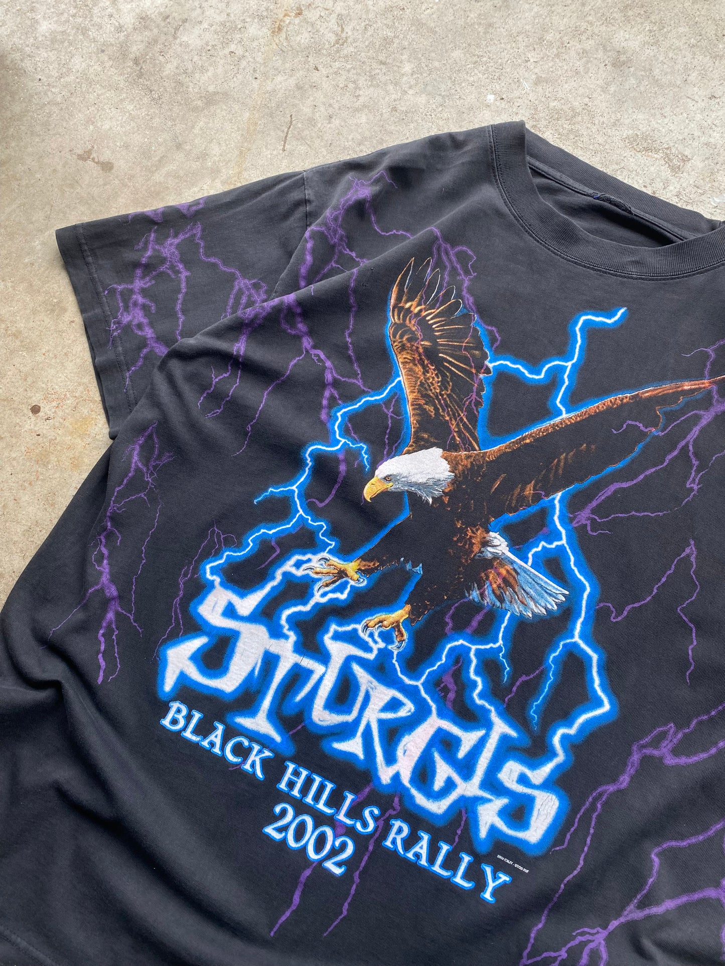 Vintage Sturgis Lightning shirt size extra large