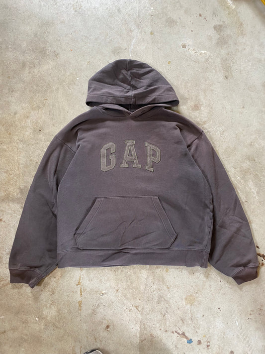 Y2K Boxy Gap earth tone hoodie size medium