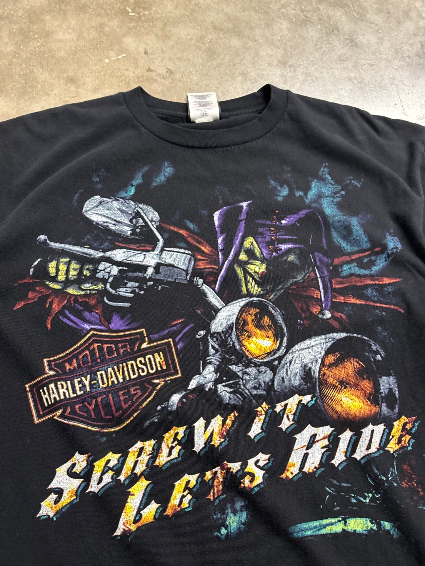 Harley Davidson clown shirt size xl