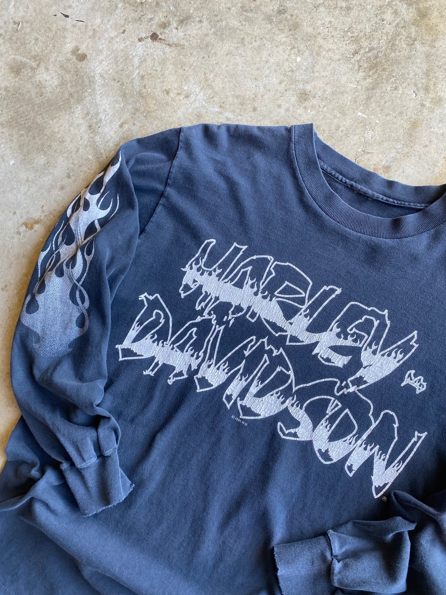 Vintage Harley Davidson Holy Grail Long sleeve size large