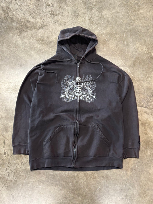 Vintage west coast choppers zip up hoodie size XL