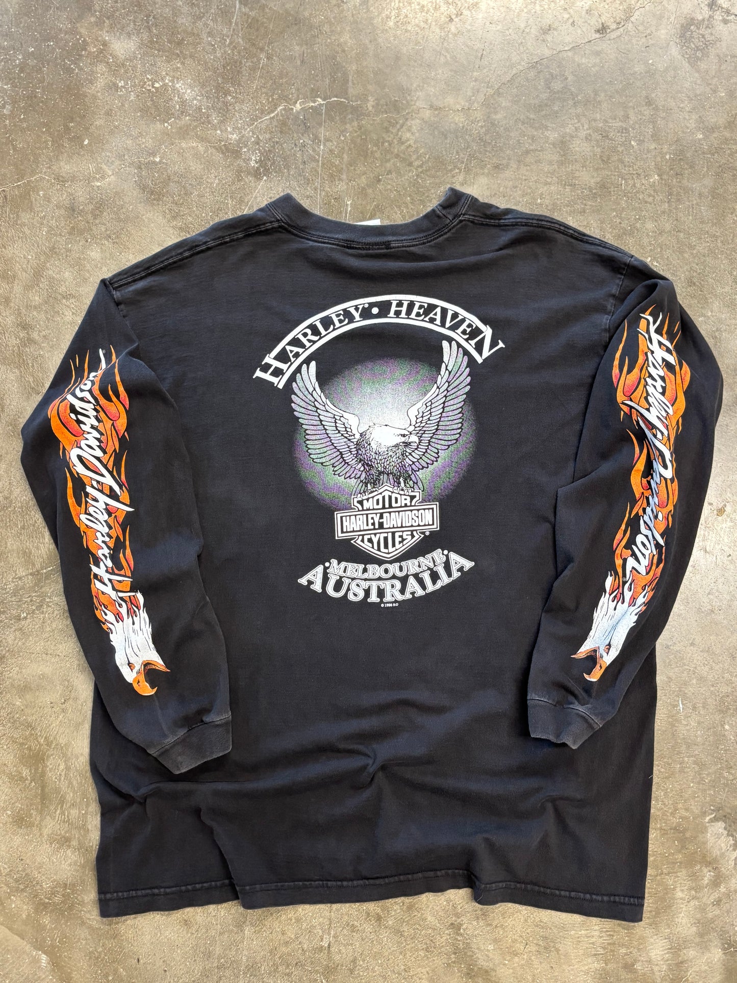 Vintage Harley Davidson Australia Long sleeve size extra large