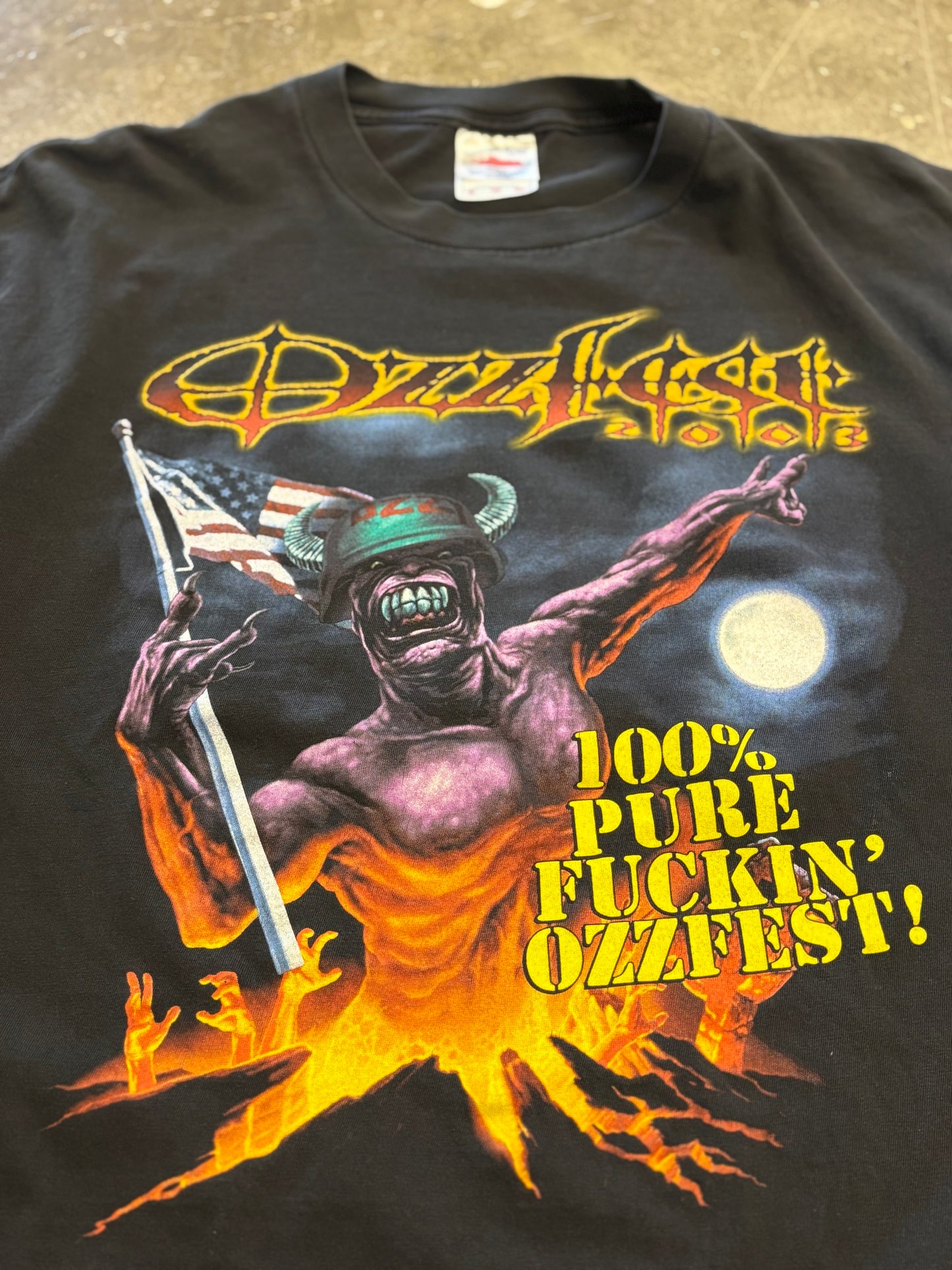 Vintage Ozzfest 2003 Ozzy shirt size XL