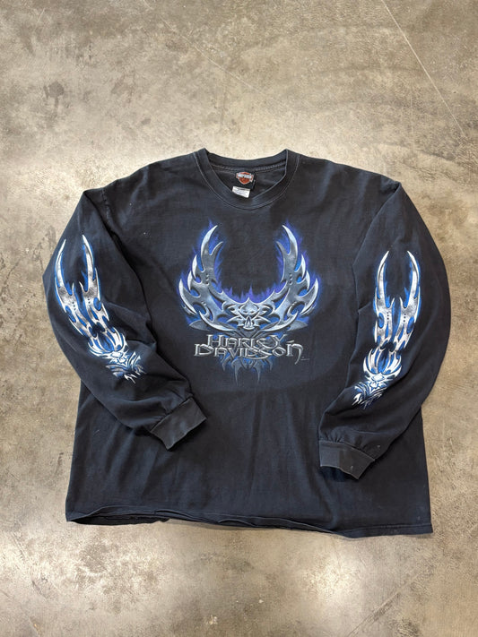 Vintage Harley Davidson blade long sleeve size xl