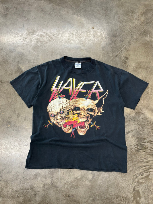 Vintage Slayer Clash of the titans shirt size large