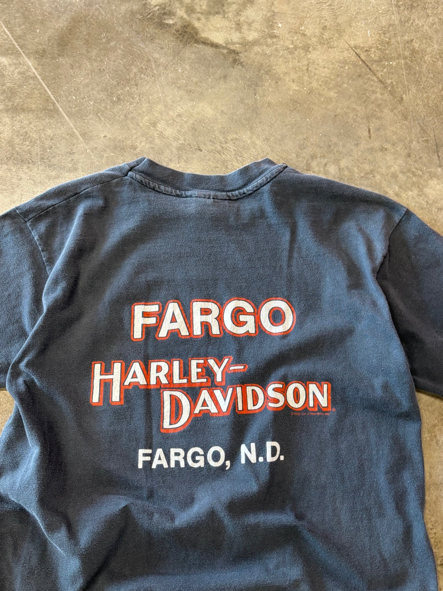 Vintage Harley Davidson haulin class shirt size large