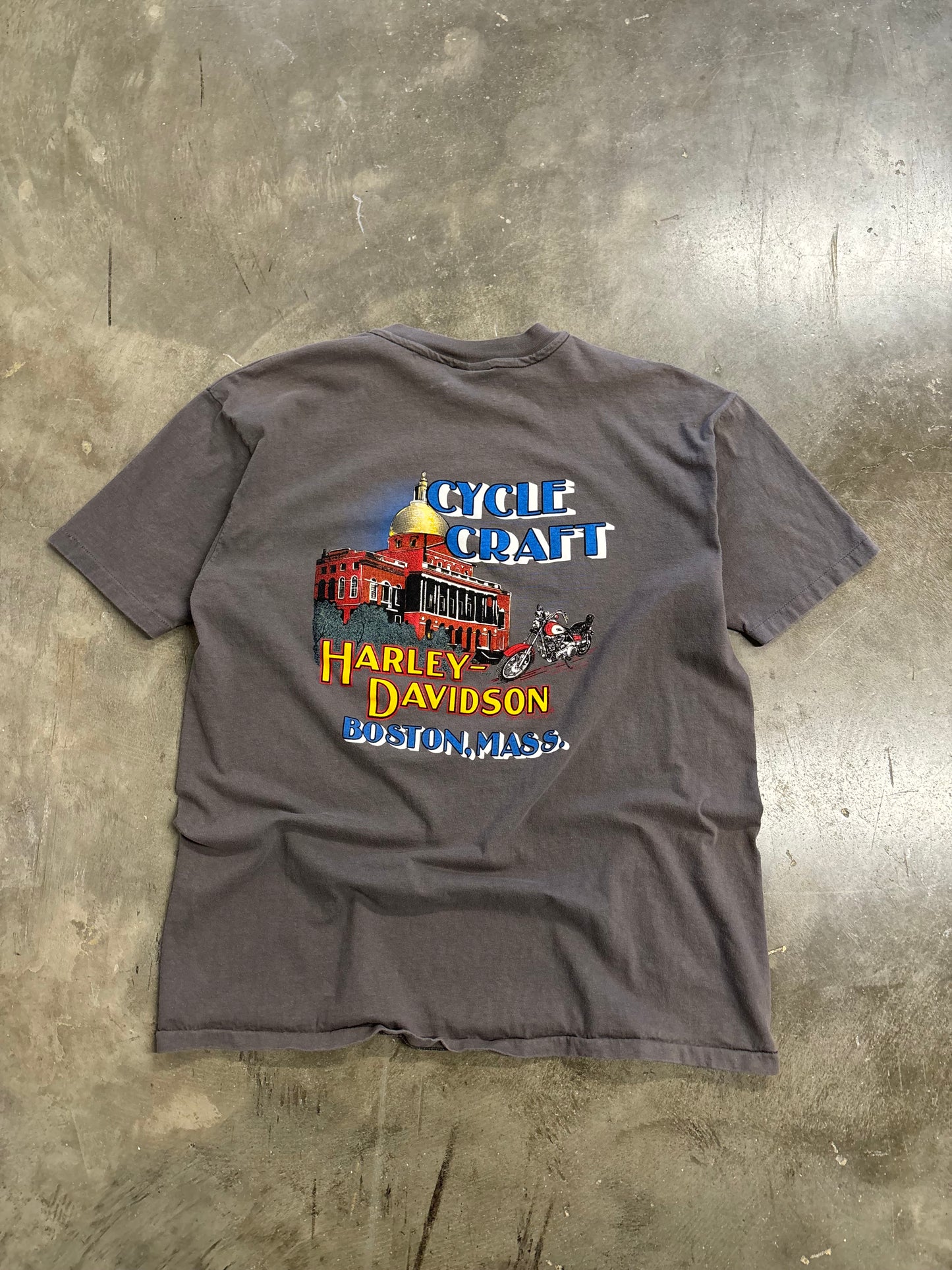 Vintage 80’s Harley Davidson Milwaukee iron size xxl
