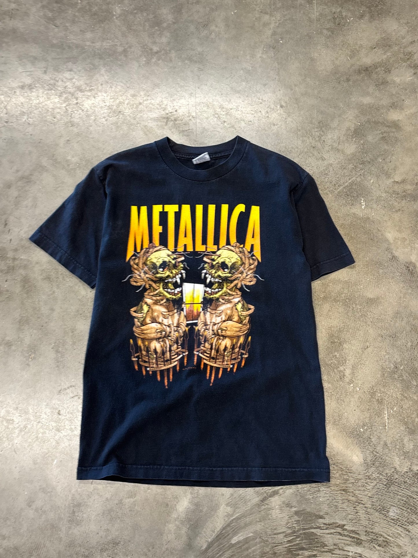 Vintage Metallica Pushead shirt size medium