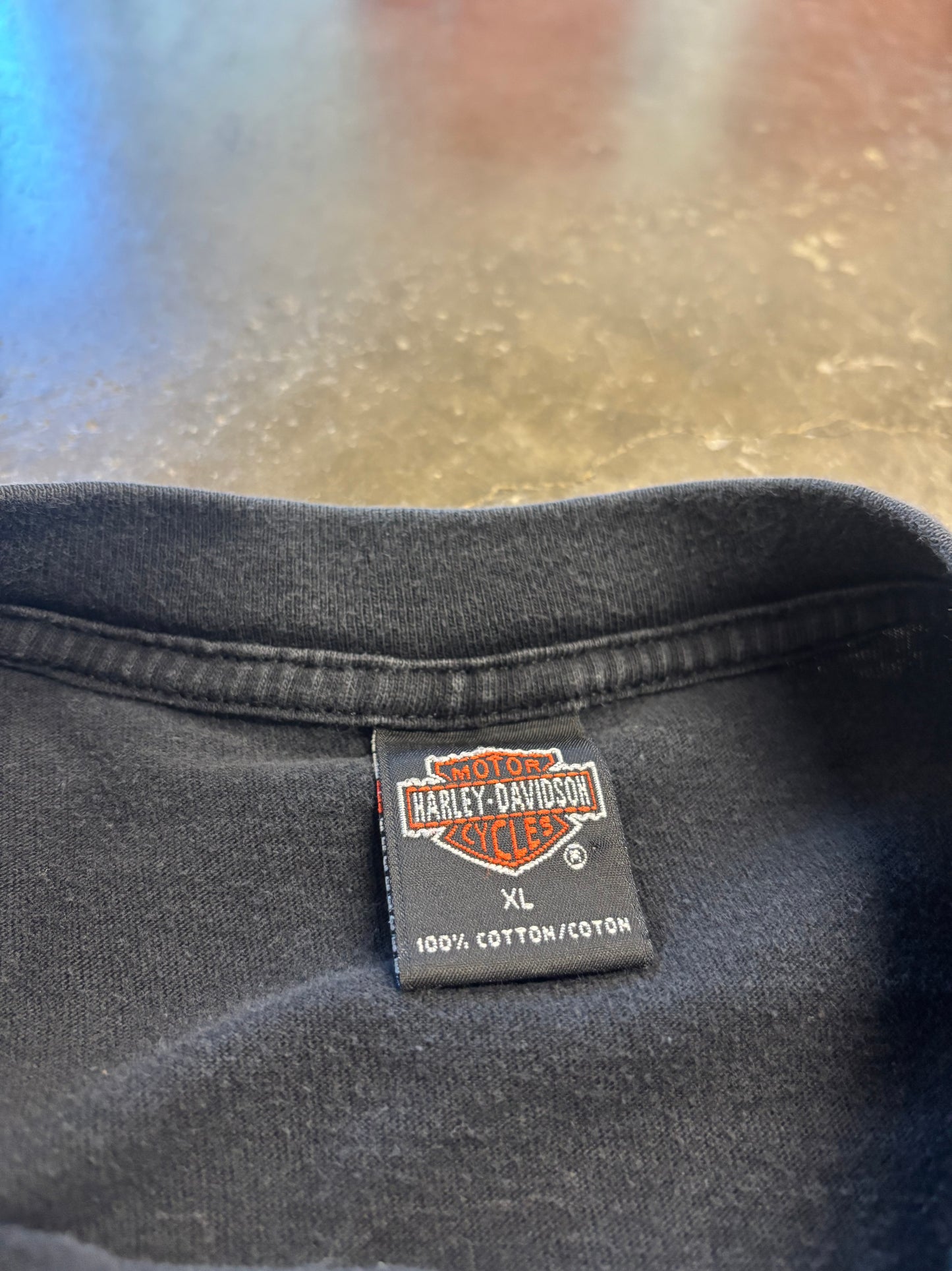 Vintage Harley Davidson Flaming Eagle shirt size extra large