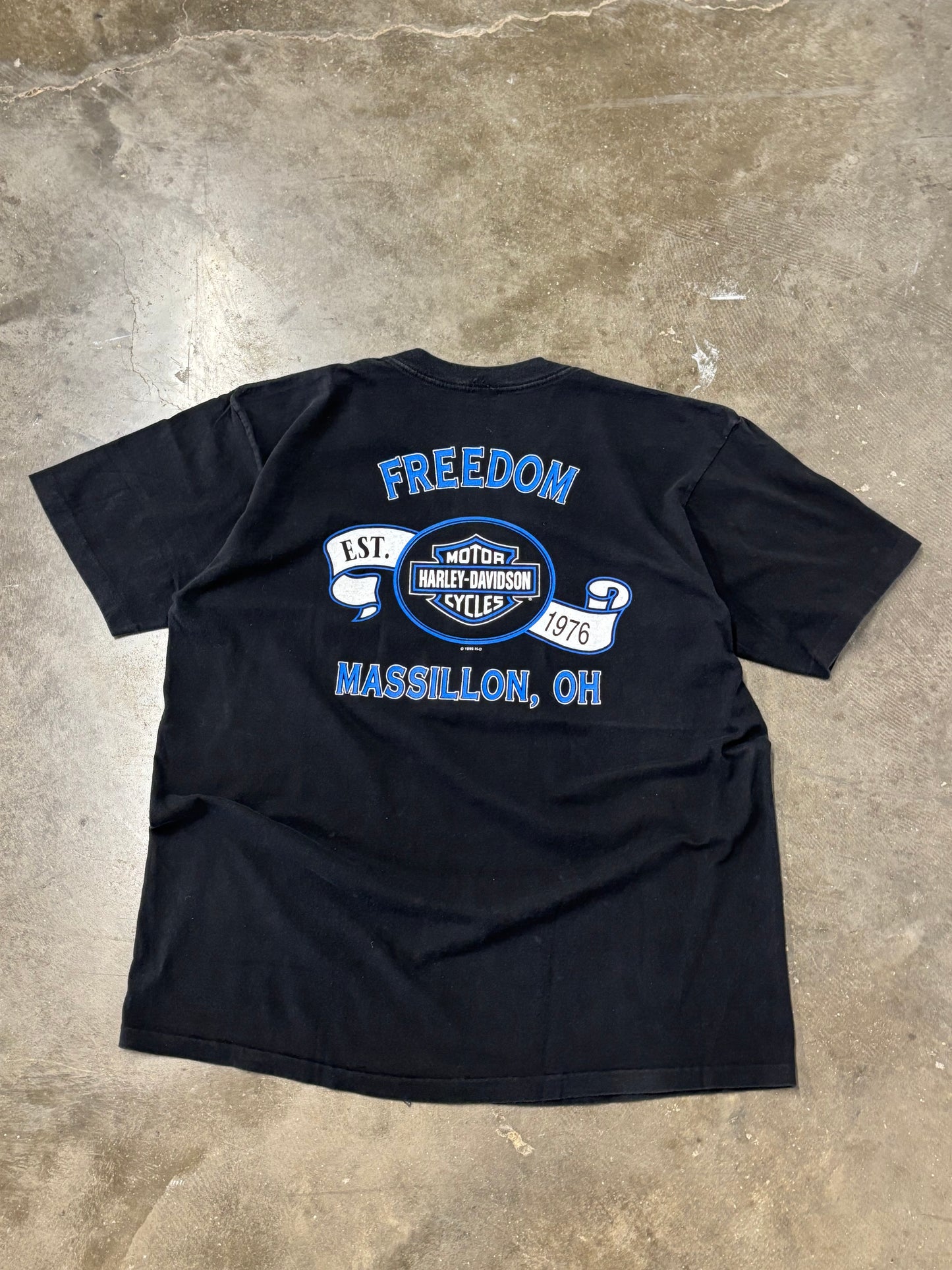 Vintage Harley Davidson No Boundaries shirt size xl