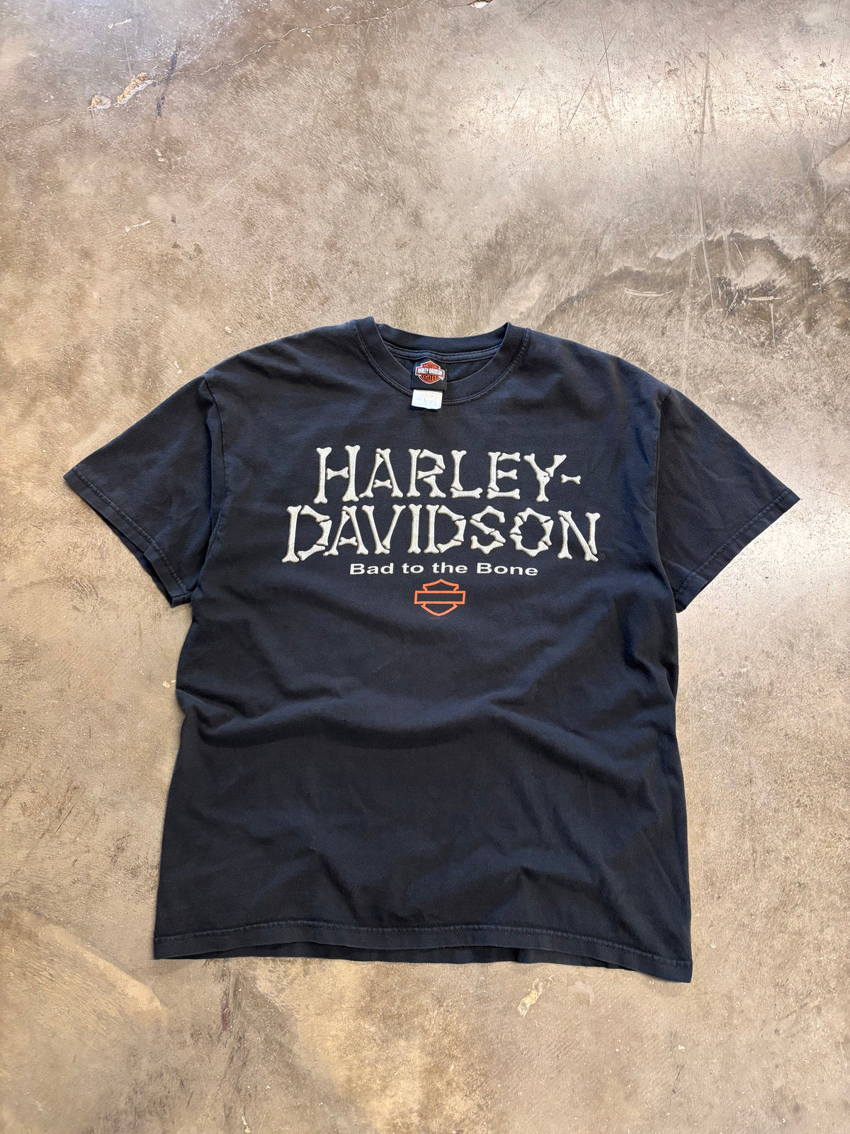 Vintage Harley Davidson bones shirt size large