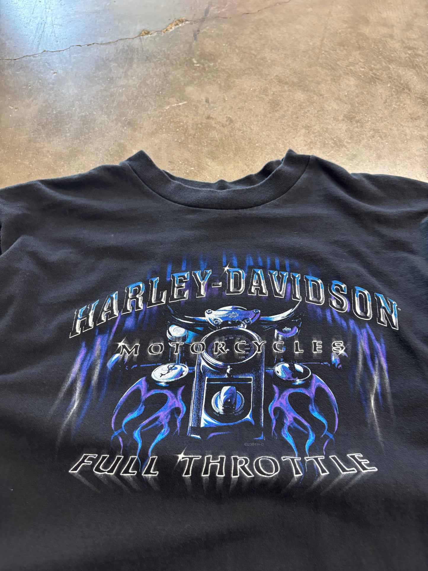 Vintage Harley Davidson Full throttle shirt size large