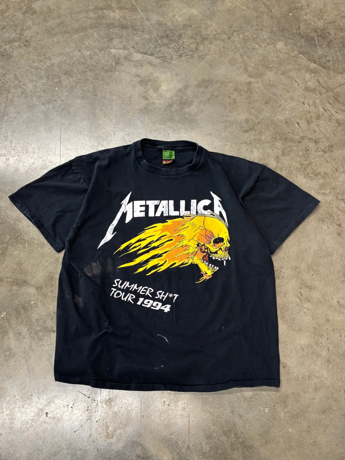 Vintage Metallica Summer Tour shirt size xxl