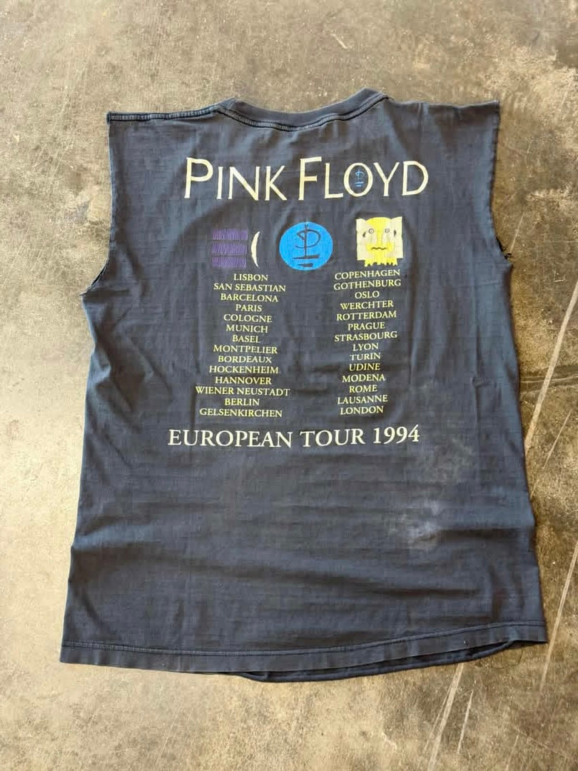 Vintage Pink Floyd Chopped shirt size large