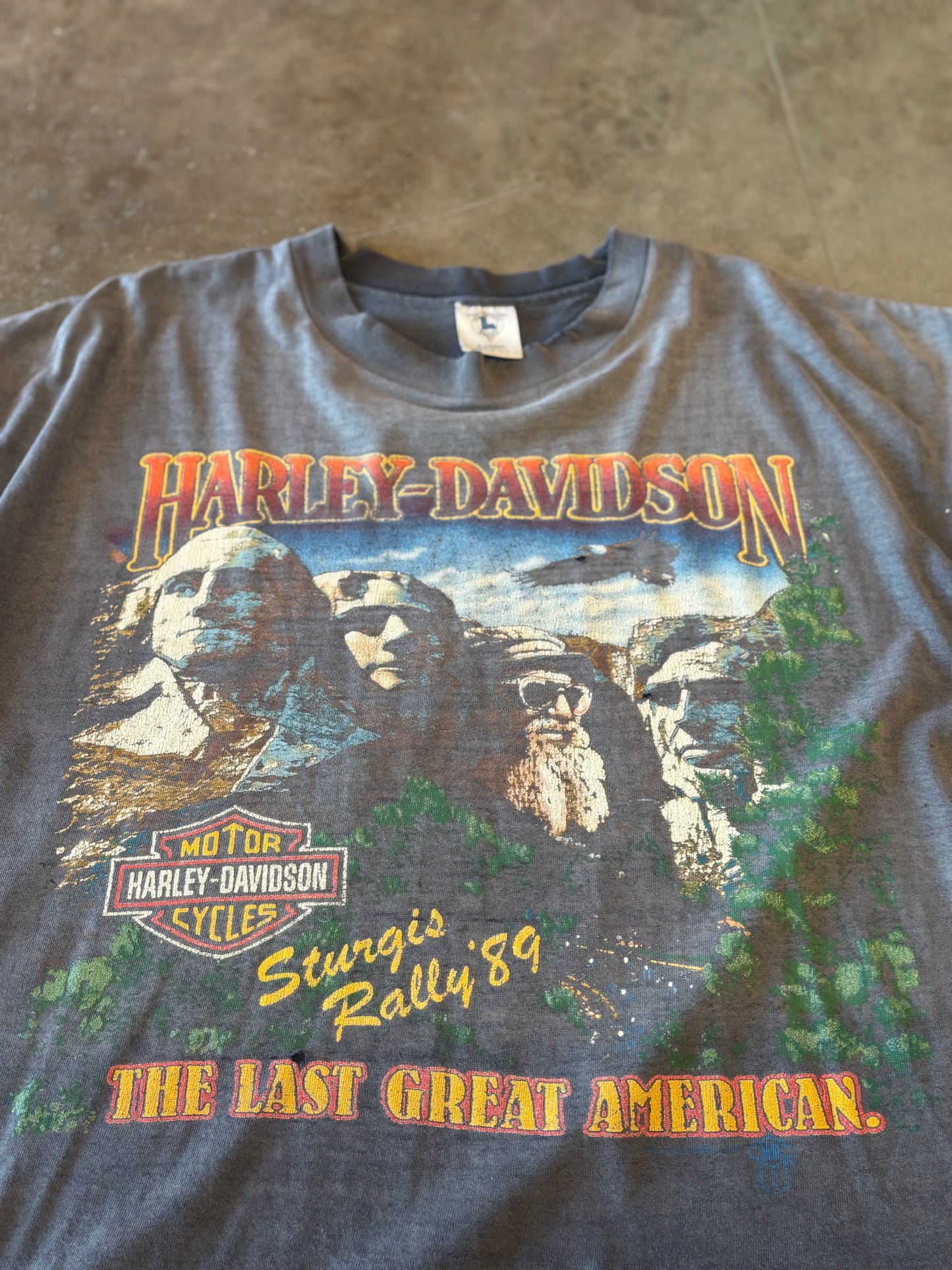 Vintage Harley Davidson The Last Great American size extra large