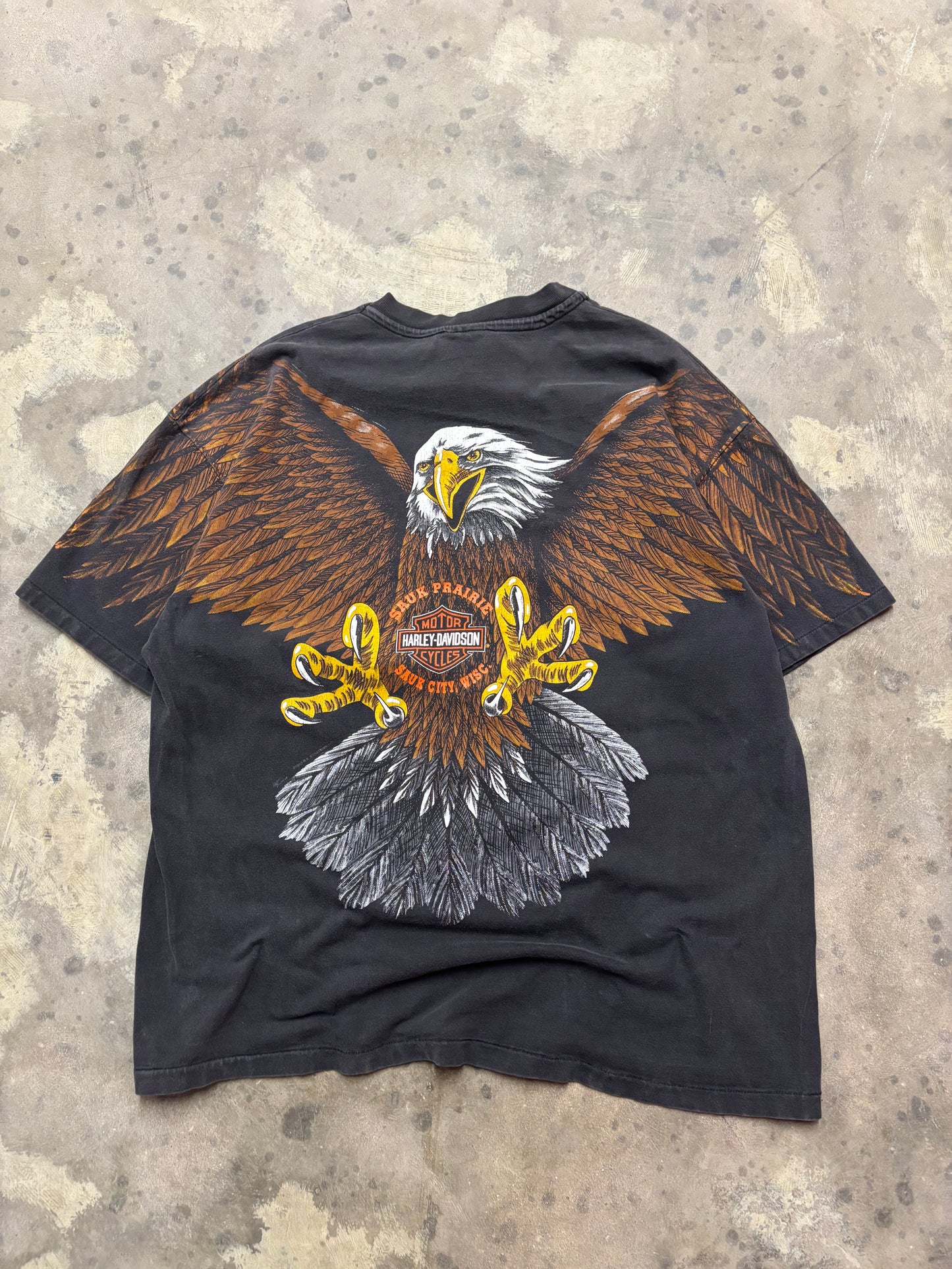 Vintage Harley Davidson Soaring Eagle shirt size XXL