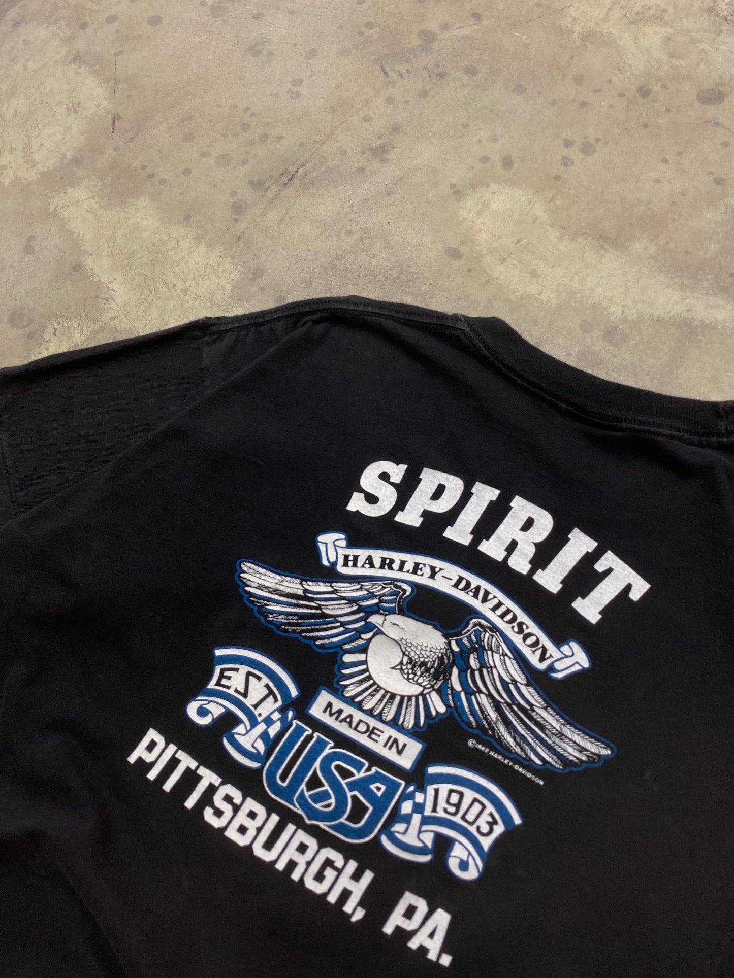Vintage Harley Davidson The eagle has landed shirt size extra large