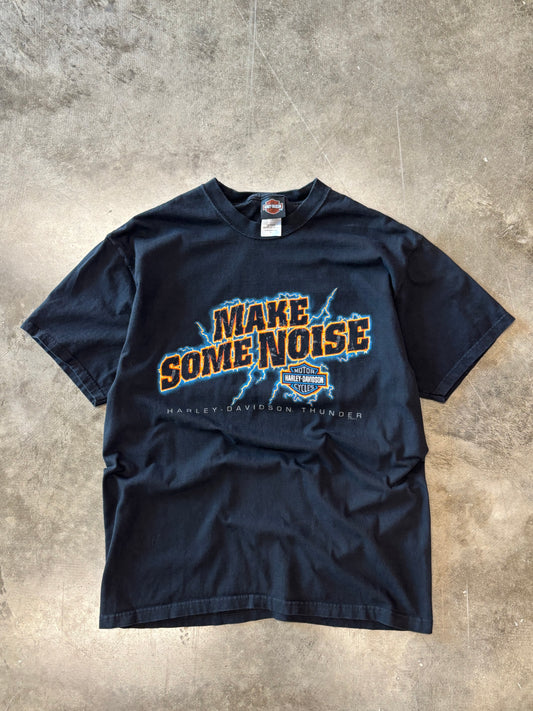 Vintage Harley Davidson Make some noise short sleeve shirt size large