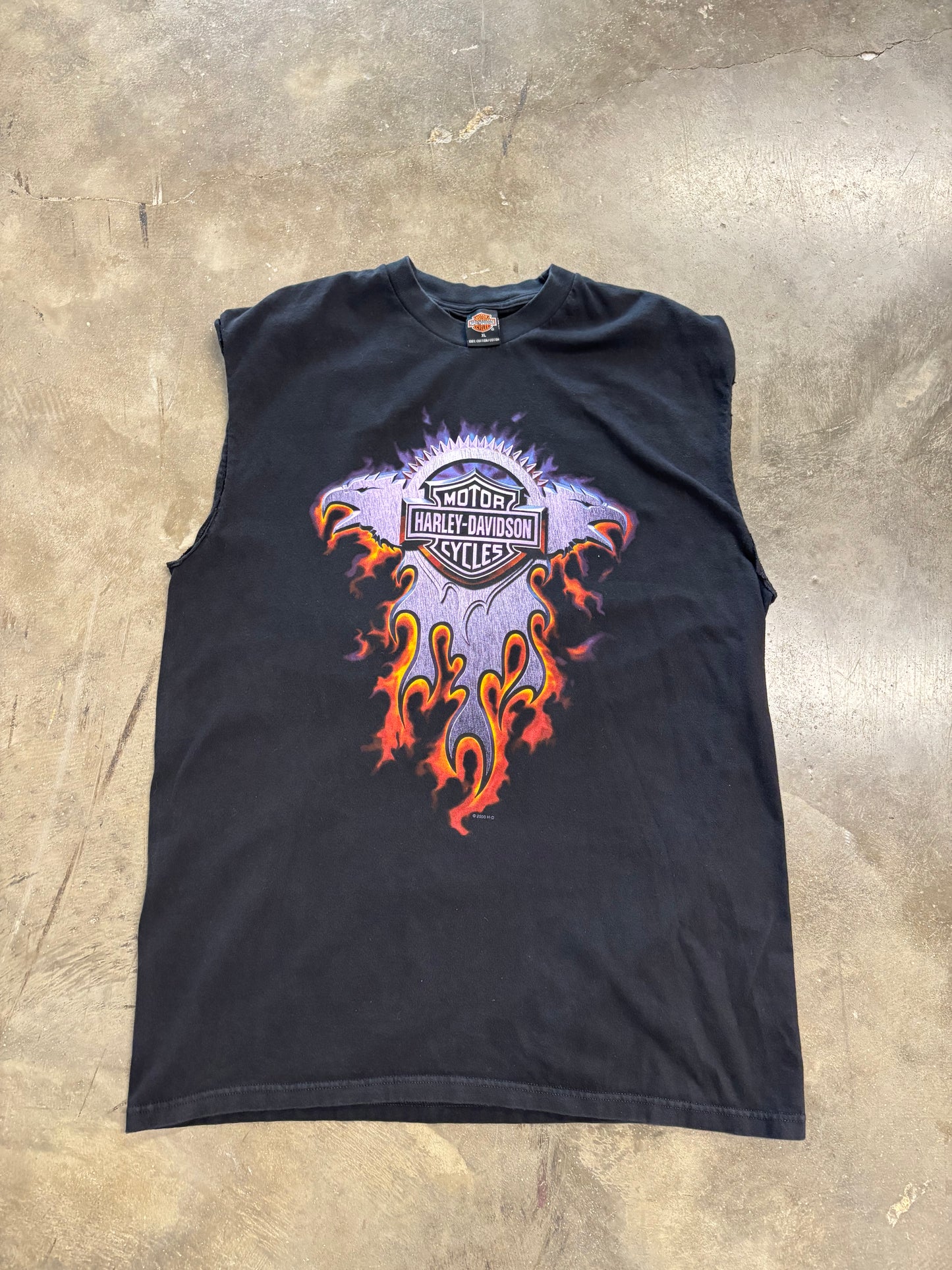 Vintage Harley Davidson Chopped Eagle shirt size xl