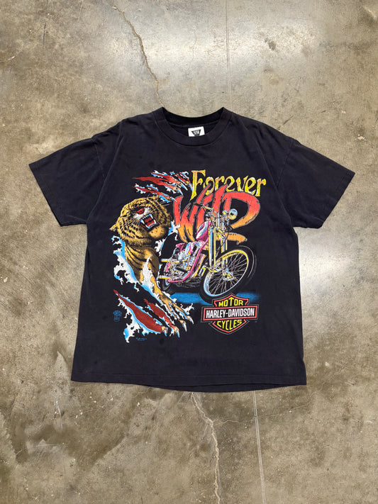 Vintage Harley Davidson forever wild shirt size large