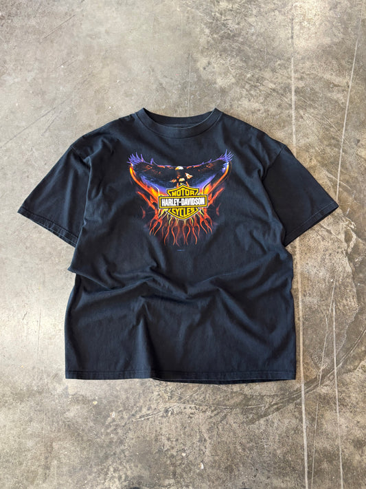 Vintage Harley Davidson purple Eagle shirt size xxl