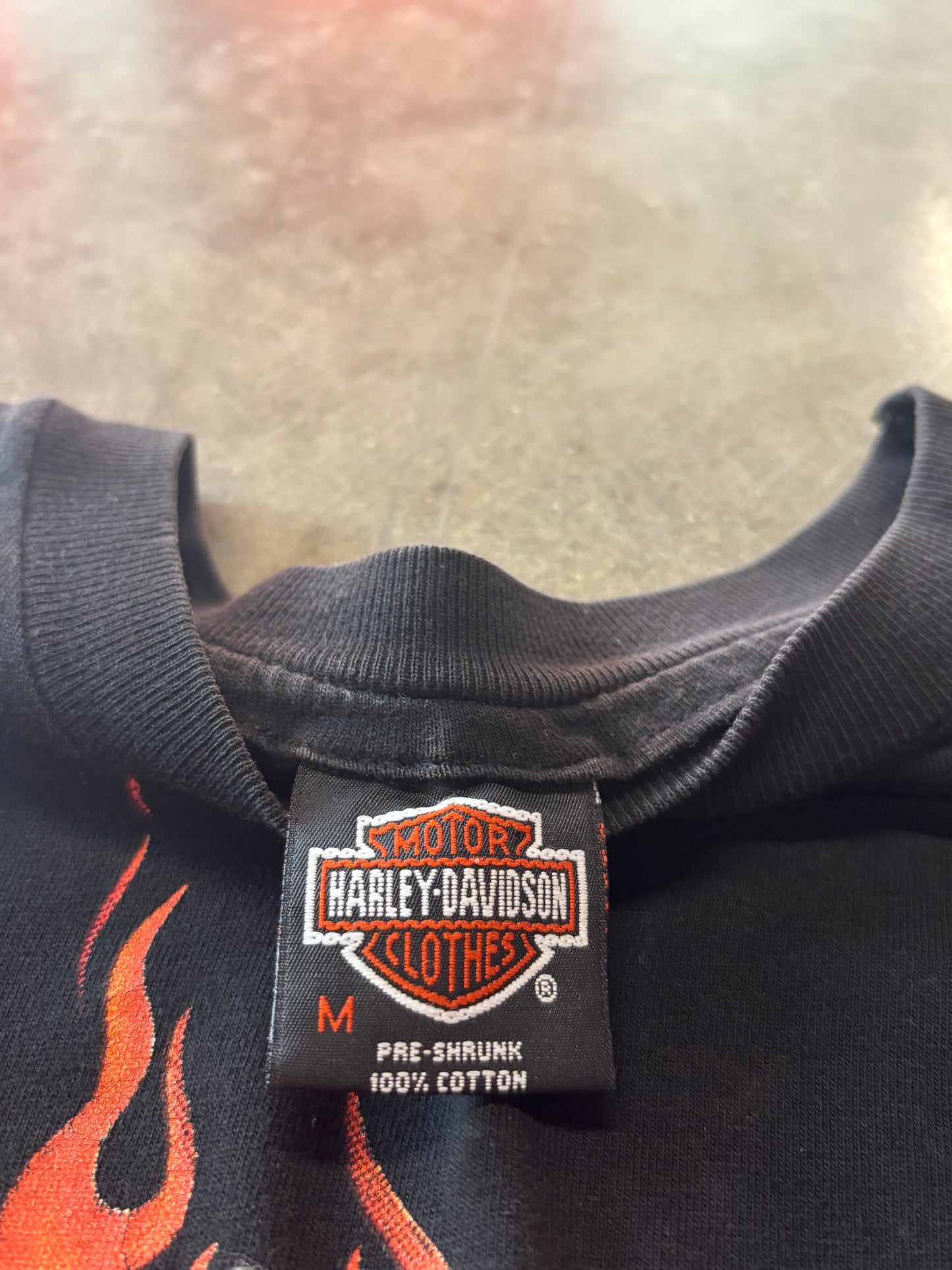 Vintage Harley Davidson Untamed Tiger shirt size medium