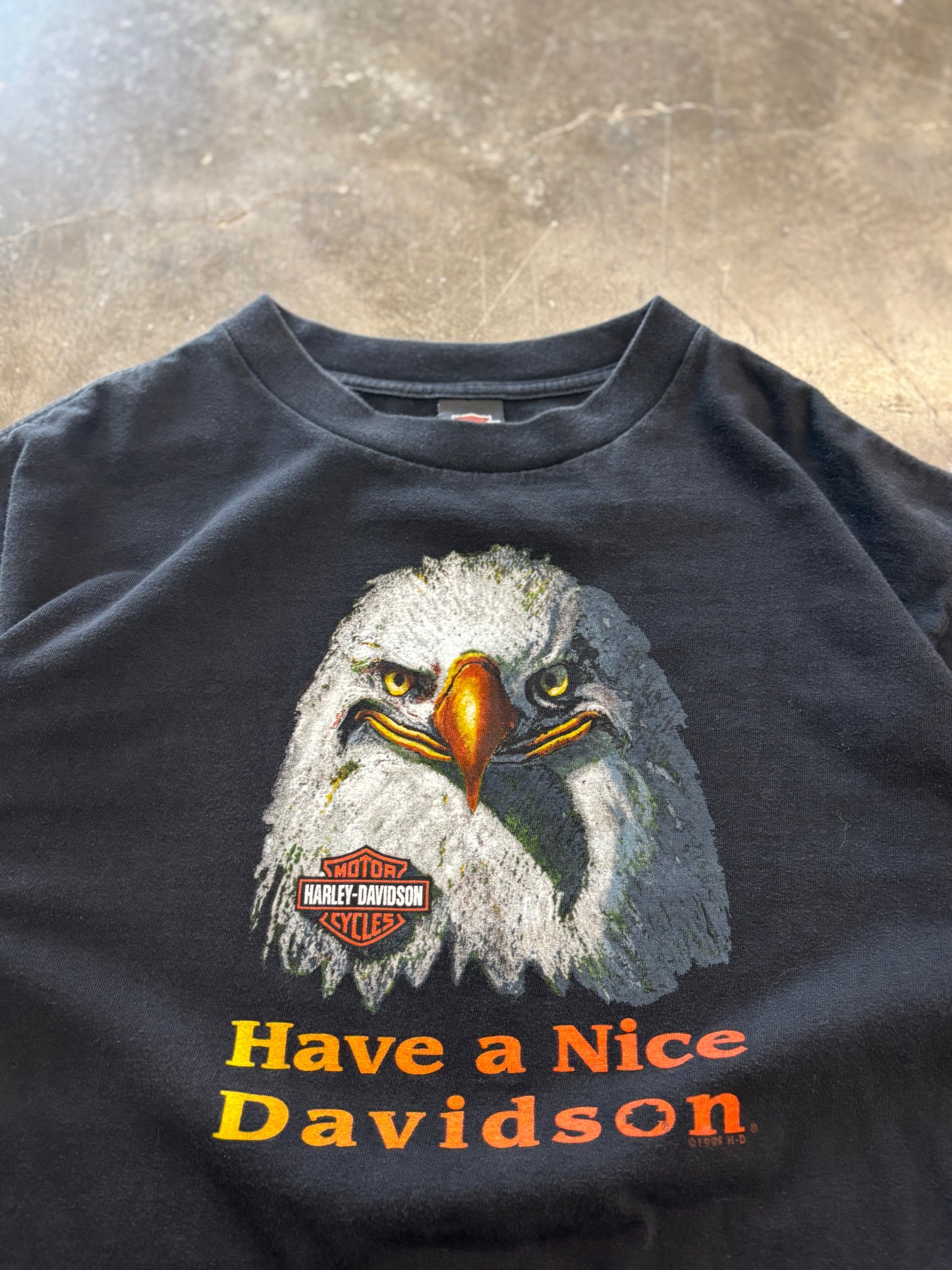 Vintage Harley Davidson American Gothic shirt size extra large