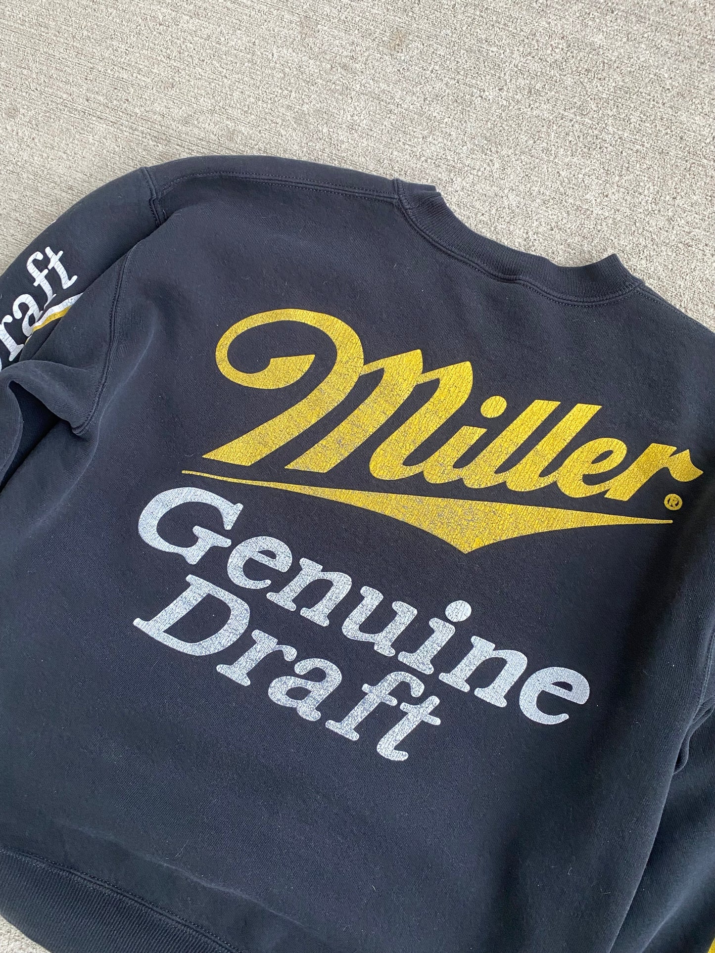 Vintage Miller Genuine Draft sweatshirt size medium