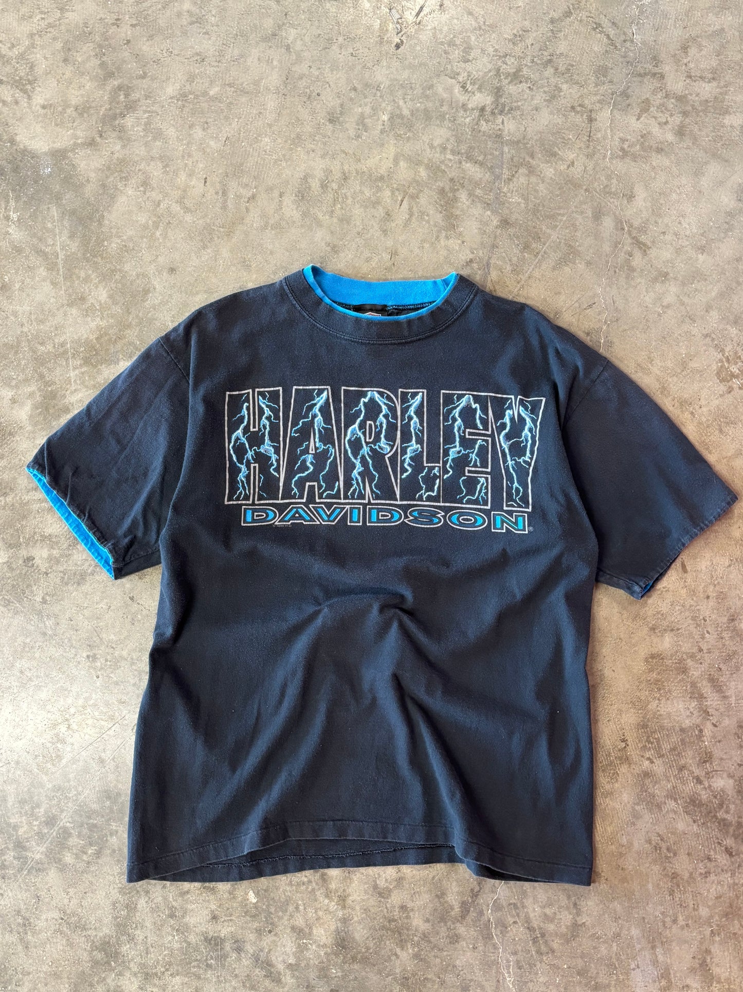 Vintage Harley Davidson Lightning shirt size large