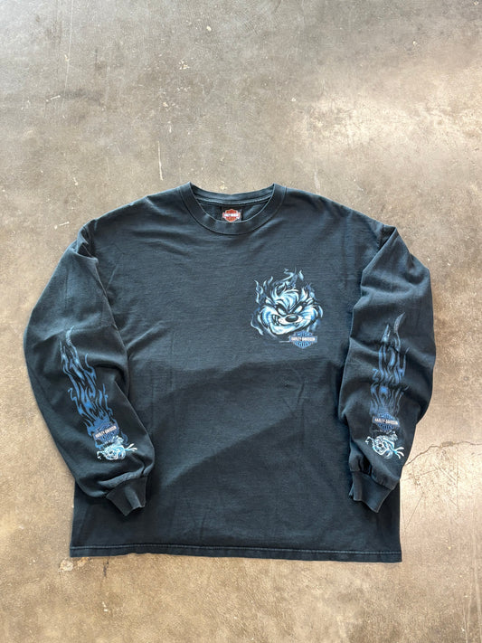 Vintage Looney Tunes Taz long sleeve size xl
