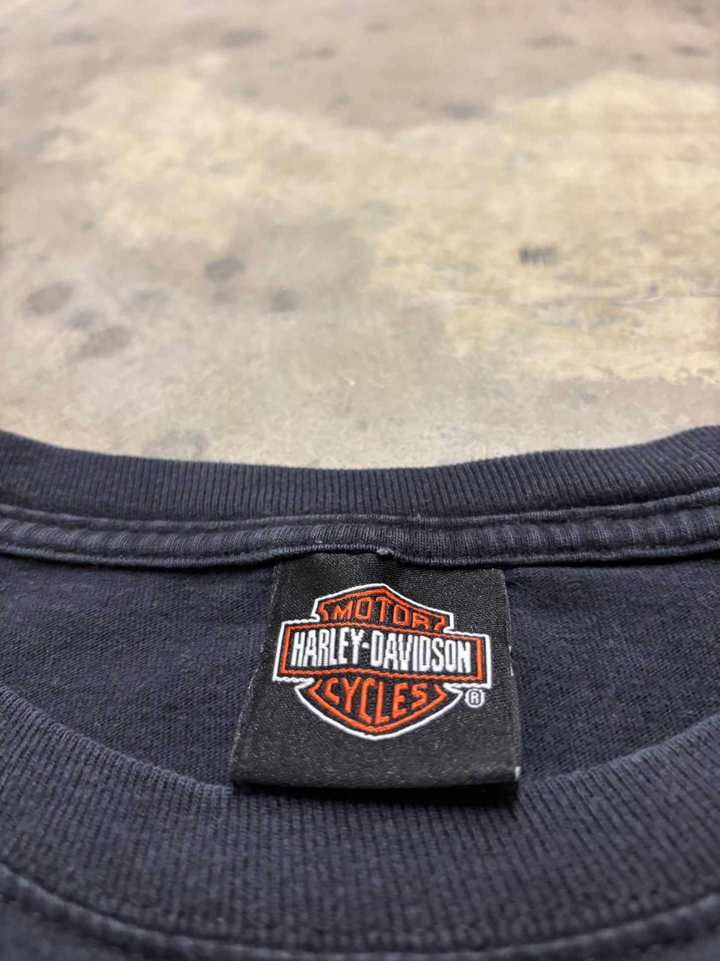 Vintage Harley Davidson Death Flame long sleeve shirt size XXL