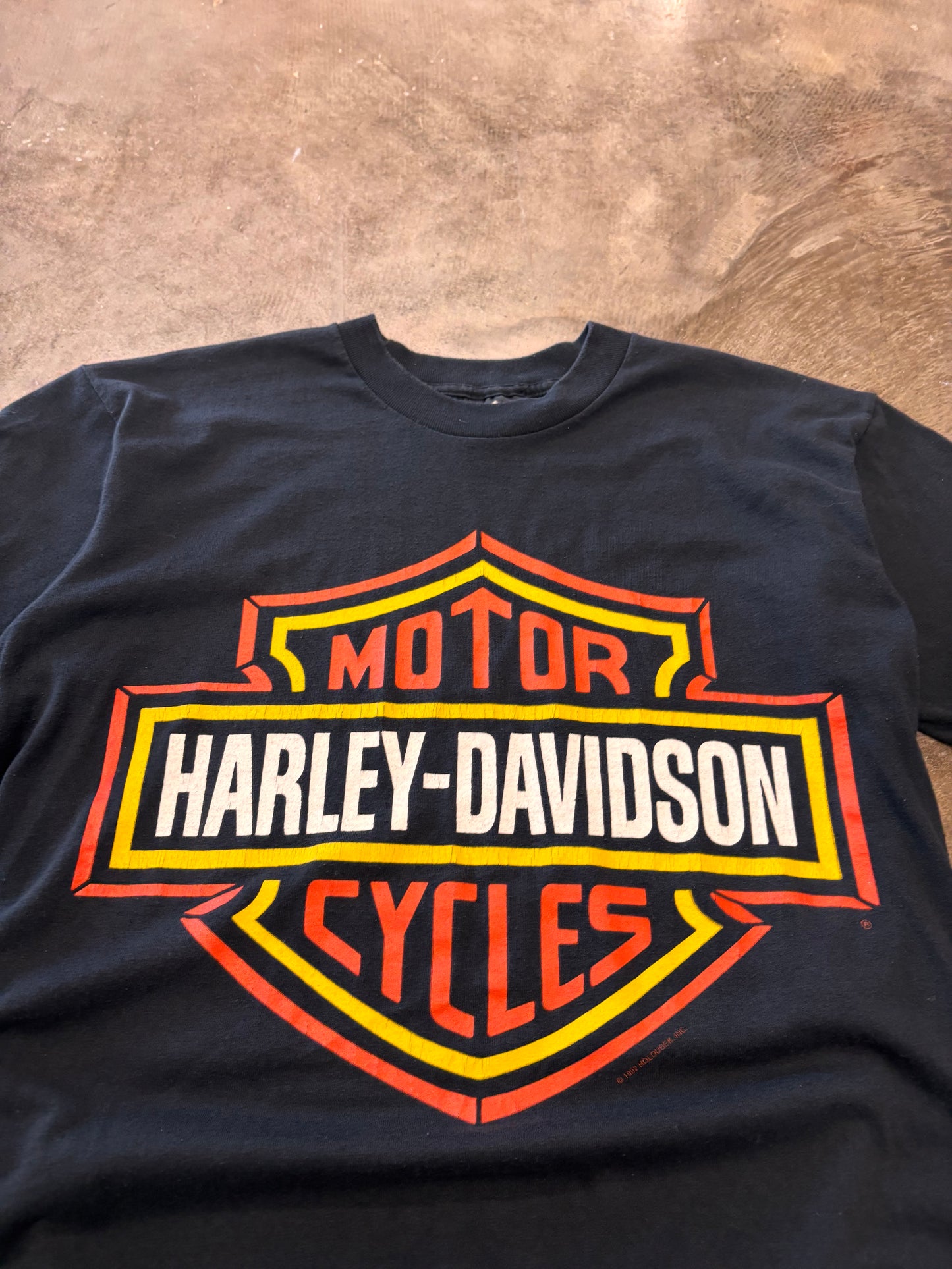Vintage Harley Davidson special shield shirt size large
