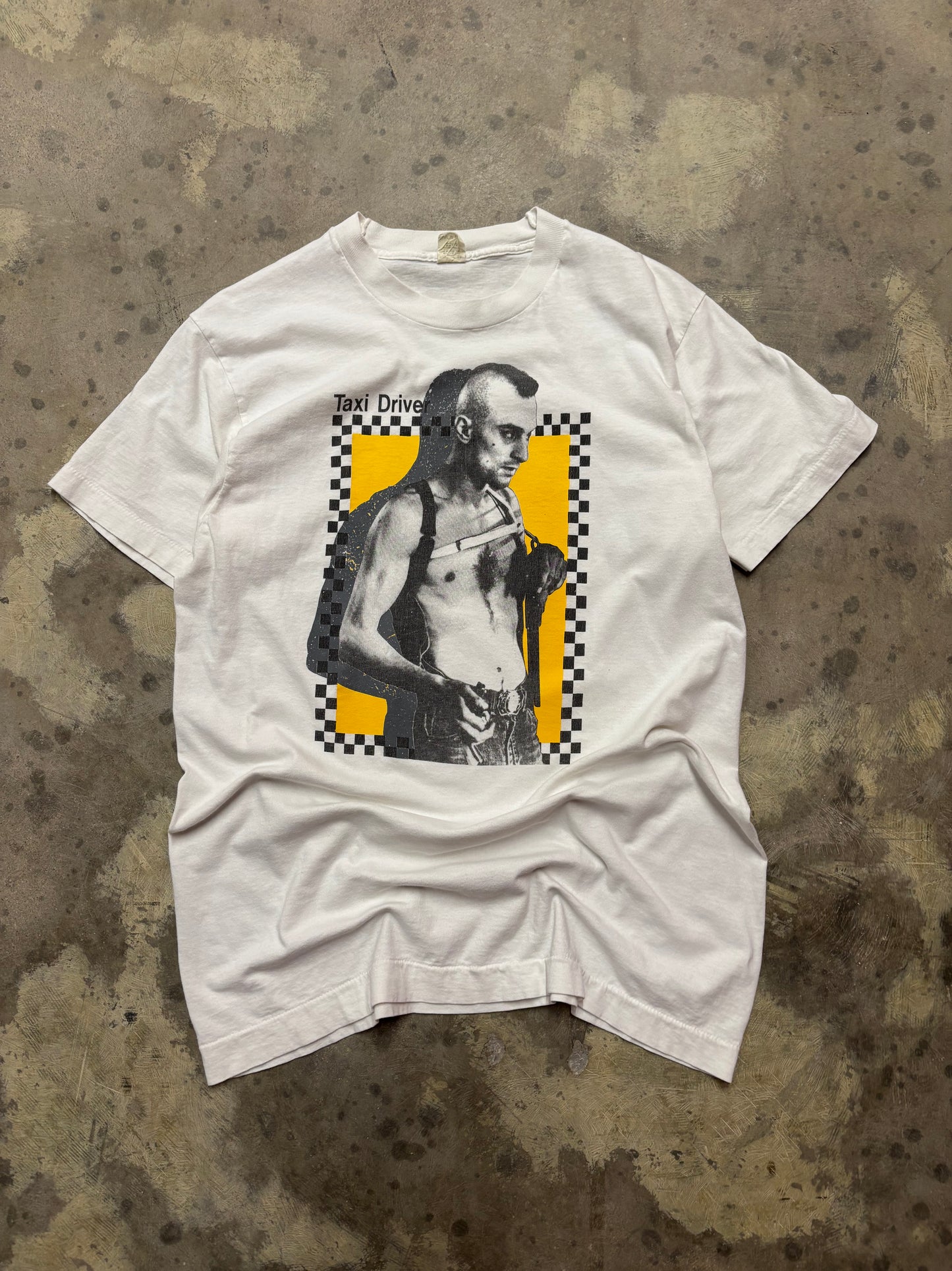 Vintage 80’s Taxi Driver shirt movie promo size extra large
