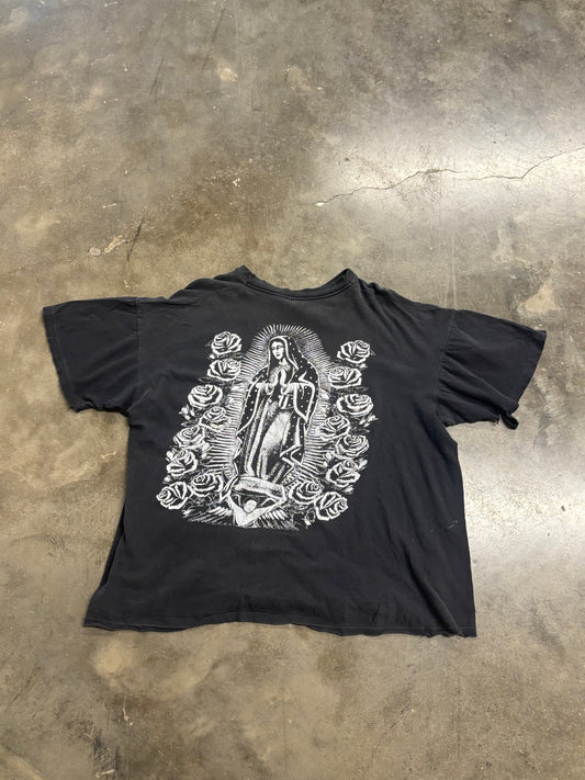 Vintage Thrashed and Boxy Virgin Mary shirt size XL