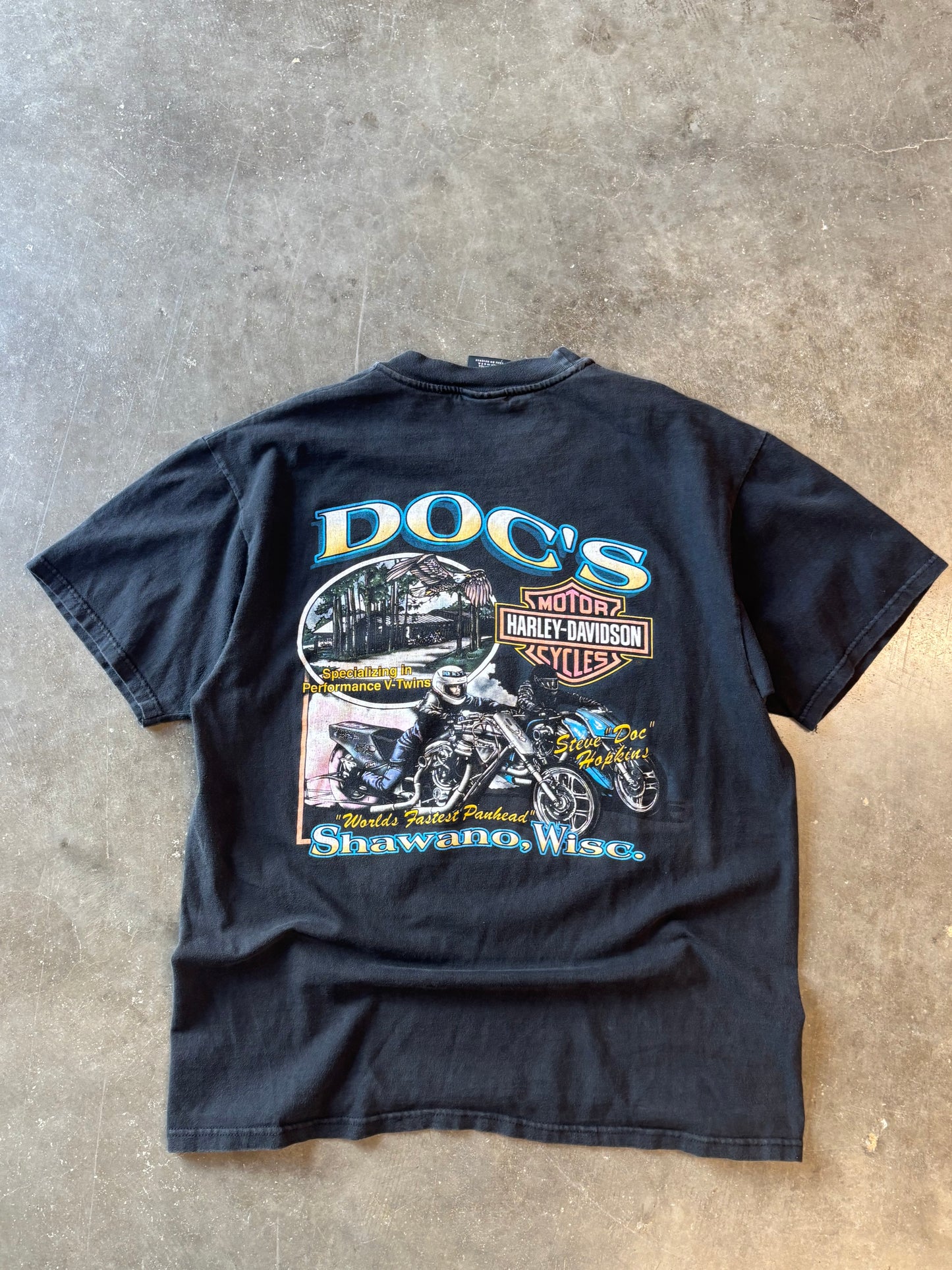 Vintage Harley Davidson One hot piece of steel shirt size large