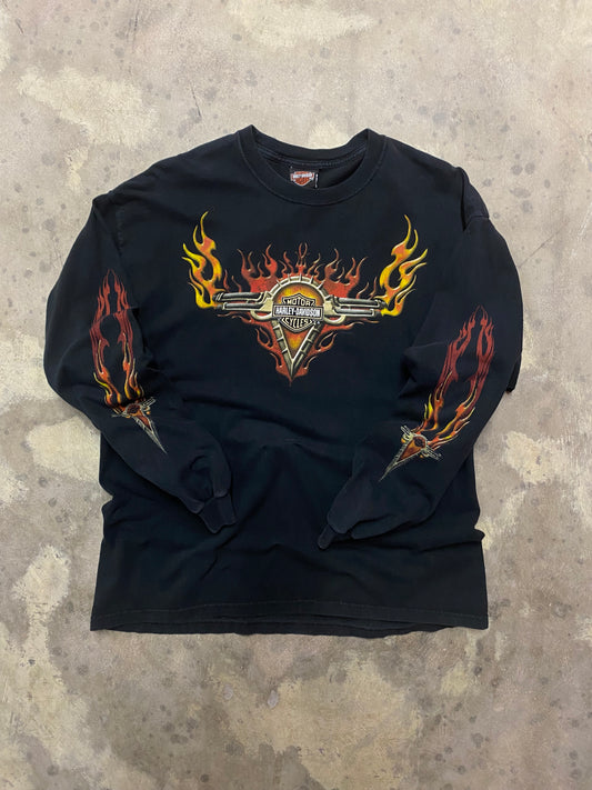 Vintage Harley Davidson V Twin long sleeve size extra large shirt