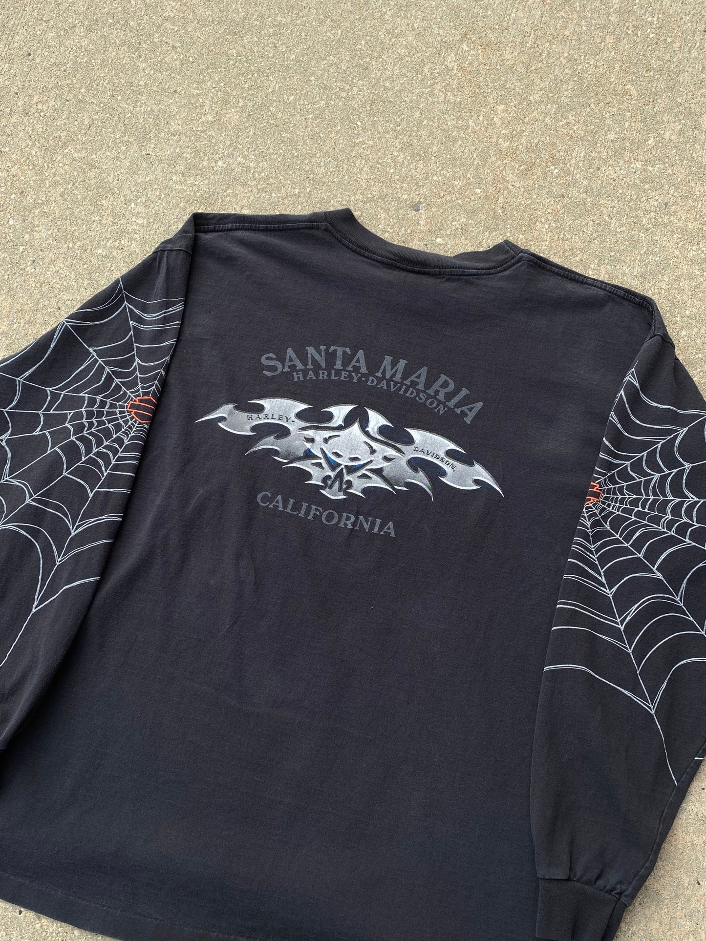 Vintage Harley Davidson SpiderWeb shirt Size XL