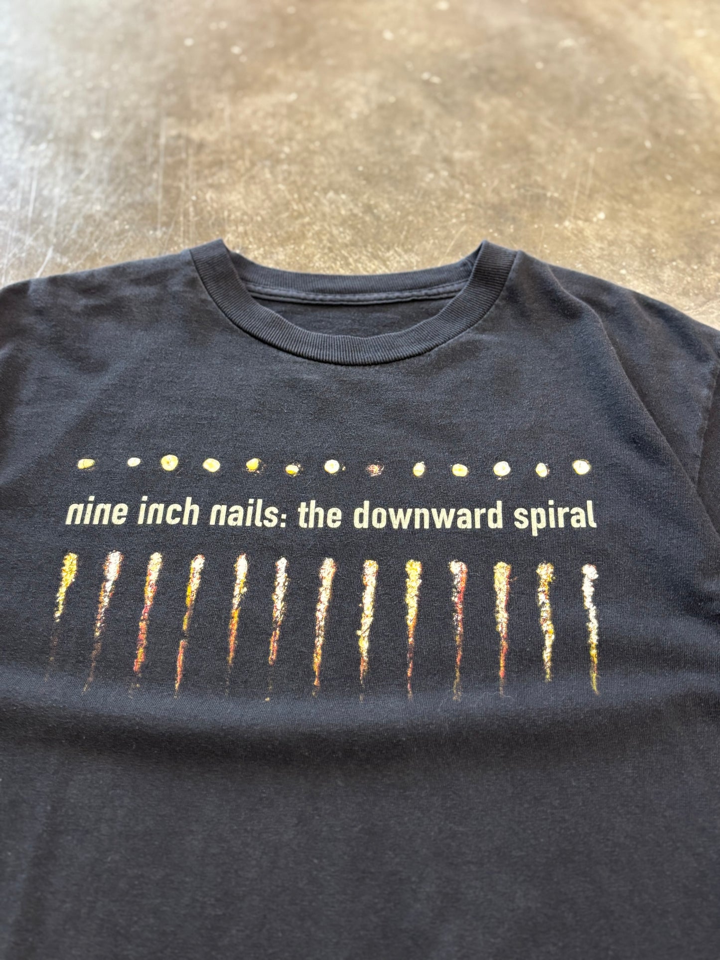 Vintage Early 2000’s NIN downward spiral shirt size medium